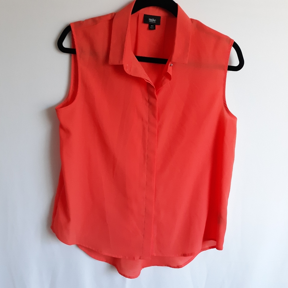 MOSSIMO Sleeveless Top Orange  Size M
